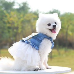 Summer Pet Dress 🌸 Lightweight Outfit for Small & Medium Dogs and Cats