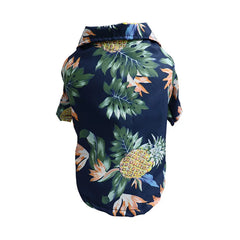 🌺 Hawaiian Style Dog Shirt – Summer Pet T-Shirt for Small & Medium Dogs  Description (Bullet Points):