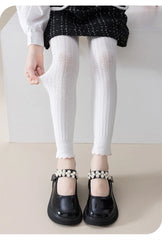 Cotton Baby Leggings 🌸 Soft Ankle-Length Tights for Girls (0–12 Years)