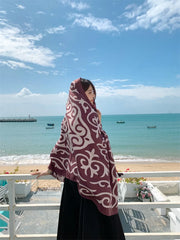 20 Styles Cotton-Linen Beach Sarong Wrap – Women’s Bikini Cover-Up & Summer Scarf