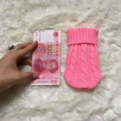 Knitted Dog Sweater – Winter Clothes for Small & Medium Dogs