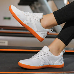 Minimalist Shoes for Men Women Wide Toe Barefoot Zero Drop Shoes Casual Artificial Leather Lightweight Walking Sneakers