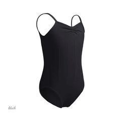 Girls Cotton Camisole Ballet Leotard – Sleeveless U-Back Bodysuit