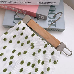 Girls Summer Floral Polka Dot Flared Pants