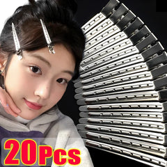 Metal Hair Sectioning Clips – Salon Hairdressing Styling Tools