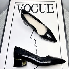 comfortable and versatile design, luxurious and light, high-end fashion, matching with small skirt, ladies' single shoes