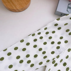 Girls Summer Floral Polka Dot Flared Pants