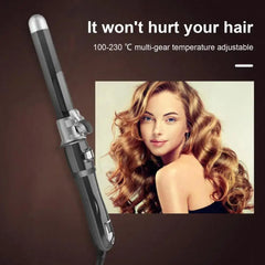 28mm Automatic Rotating Curling Wand for Big Waves & Inward Curls