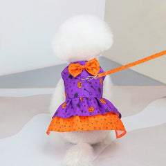 Luxury BoLuxury Bowknot Dog Dress – Princess Summer Harness Dress & Leash Set for Small Dogswknot Dog Dress for Small Dogs Summer Yorkie Chihuahua Girl Puppy Dog Clothes Princess Harness Dress and Leash Set