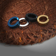 2PCS Chainsaw Man Yoshida Cosplay Clip-On Earrings