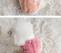 Soft Fleece Dog Sweater 🐶 Warm Winter Pullover for Small Dogs & Cats ❄️