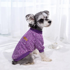Winter Warm Pet Jacket – Cozy Sweatshirt Coat for Small Dogs & Cats
