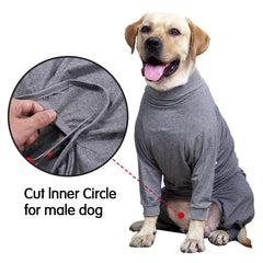 Dog Recovery Suit – Anti-Lick, Anti-Hair Loss Surgery Shirt for Wound Healing & Anxiety Relief