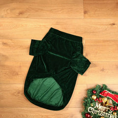 Pet Christmas Clothes Classic Merry Christmas Print Fall Winter Pet Clothing for Large Dogs Christmas Holiday Outfit Atmosphere