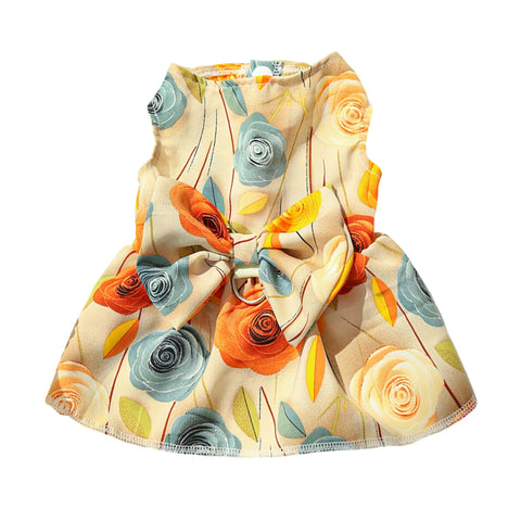 Floral Dog Dress – Cute Puppy Skirt for Small & Medium Dogs
