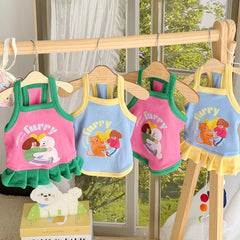 Summer Strap Pet Clothes 🌸 Lightweight Outfit for Small Dogs & Cats