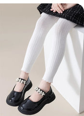 Baby & Kids Cotton Leggings – Ankle-Length Tights (0–12Y)