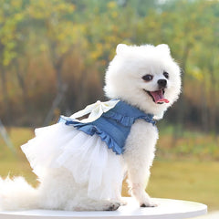 Summer Pet Dress 🌸 Lightweight Outfit for Small & Medium Dogs and Cats