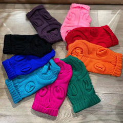 Knitted Dog Sweater – Winter Clothes for Small & Medium Dogs