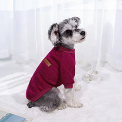 Winter Warm Pet Jacket – Cozy Sweatshirt Coat for Small Dogs & Cats