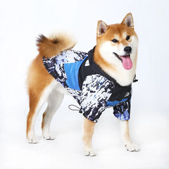 Dog Raincoat Windbreaker – Waterproof Jacket with Hood for Small to Large Dogs