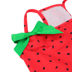 Summer Dog Dress with Bow 🍉 Cute Watermelon Skirt for Small Dogs & Cats 🐾  ✨ Description (Bullet Points)
