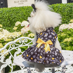 CuteBone Summer Dog Dress 🌸 Adorable Skirt Outfit for Small Dogs