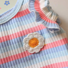 Flower Dog Dress 🌸 Cooling Summer Outfit for Small Dogs & Cats