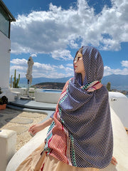 20 Styles Cotton-Linen Beach Sarong Wrap – Women’s Bikini Cover-Up & Summer Scarf