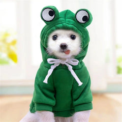 Fruit Fleece Dog Hoodie 🍓 Warm Winter Outfit for Small Dogs & Cats
