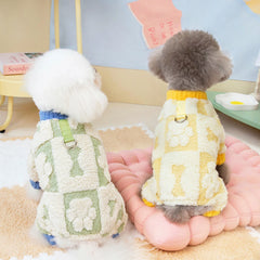 New Warm Dog Jumpsuit – Winter Jacket Outfit for Small Dogs & Puppies