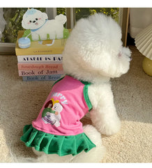 Summer Strap Pet Clothes 🌸 Lightweight Outfit for Small Dogs & Cats