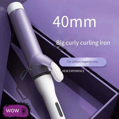 40mm Ceramic Swivel Curling Iron – Professional Big Wave Hair Curler