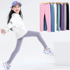Kids Solid Leggings & Tights