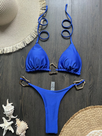 Micro Push-Up Brazilian Bikini Set – Women’s Sexy Swimwear Beachwear