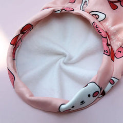 Small Dog Winter Hoodie – Warm Fleece Pullover for Dogs & Cats