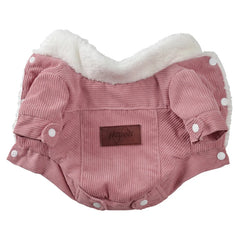 Warm Fleece Dog Jacket – Cozy Autumn/Winter Coat for Small & Medium Dogs and Cats