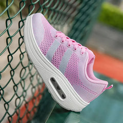 2025 Women’s Breathable Lace-Up Shoes