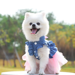 Summer Pet Dress 🌸 Lightweight Outfit for Small & Medium Dogs and Cats