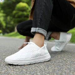 Minimalist Shoes for Men Women Wide Toe Barefoot Zero Drop Shoes Casual Artificial Leather Lightweight Walking Sneakers
