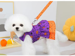 Luxury BoLuxury Bowknot Dog Dress – Princess Summer Harness Dress & Leash Set for Small Dogswknot Dog Dress for Small Dogs Summer Yorkie Chihuahua Girl Puppy Dog Clothes Princess Harness Dress and Leash Set