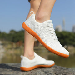 Lightweight Wide Toe Casual Sneakers for Men Women Breathable Mesh Walking Shoes Comfortable Outdoor Running Jogging Shoes