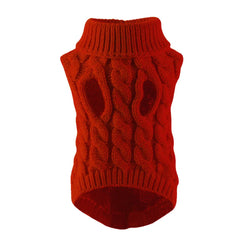Classic Dog Sweater – Winter Pullover for Small Dogs