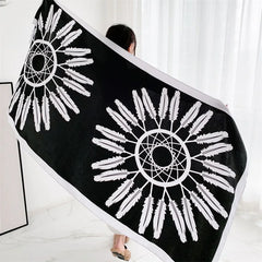 20 Styles Cotton-Linen Beach Sarong Wrap – Women’s Bikini Cover-Up & Summer Scarf