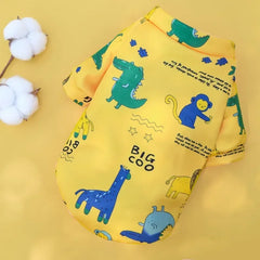 Small Dog Winter Hoodie – Warm Fleece Pullover for Dogs & Cats