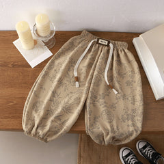 Kids Summer Loose Fit Jogger Pants