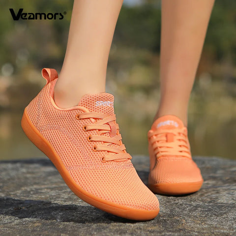 Lightweight Wide Toe Casual Sneakers for Men Women Breathable Mesh Walking Shoes Comfortable Outdoor Running Jogging Shoes