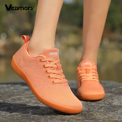 Lightweight Wide Toe Casual Sneakers for Men Women Breathable Mesh Walking Shoes Comfortable Outdoor Running Jogging Shoes