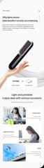 Wireless Hot Comb Straightening Brush – Negative Ion Cordless Anti-Scald Hair Styler