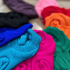 Knitted Dog Sweater – Winter Clothes for Small & Medium Dogs